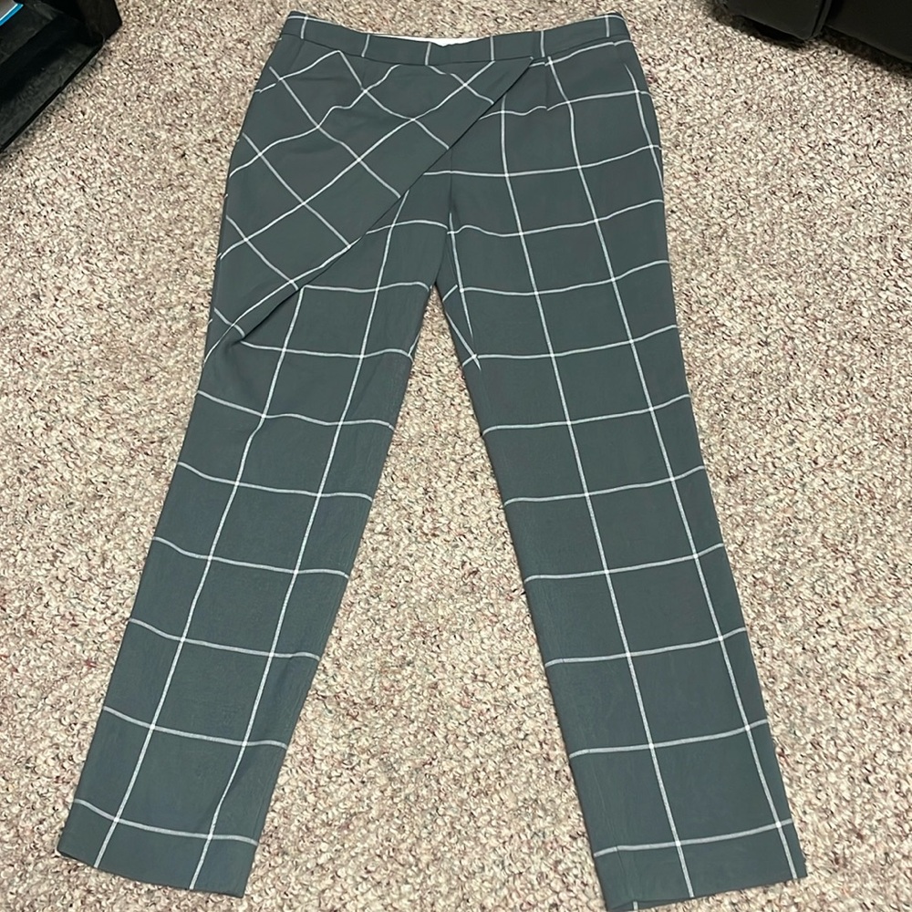 New 1. State fold over waistband trousers